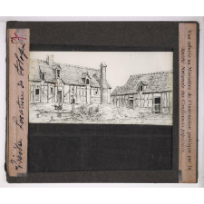 Habitation en France. Vieille Locature de Sologne.