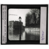 La Seine. Puteaux, vue prise du pont de Neuilly.