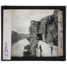 Le Vivarais. Défilé de Ruoms. Ardèche.