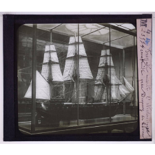 Le Musée de marine au Louvre. Frégate mixte l'Audacieuse construite par Dupuy de Laine.