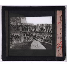 L'Art antique - Rome. Intérieur du Colysée.