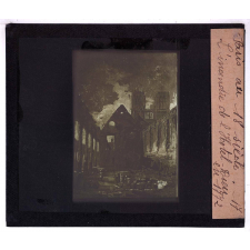 Paris au XVIIIè siècle. L'incendie de l'Hôtel-Dieu en 1772.