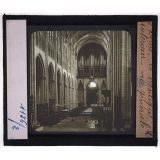 Les Environs de Paris. St Denis, la Basilique, intérieur, vue générale.