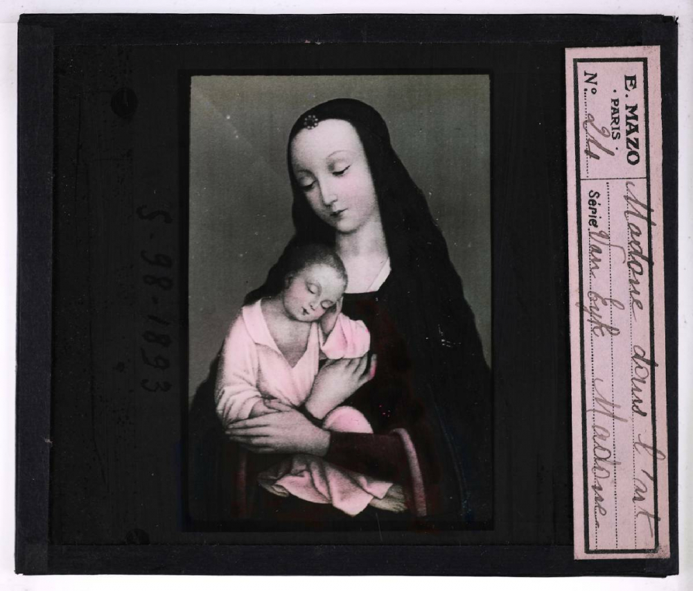 La Madone dans l'art. Van Eyk. Madone.