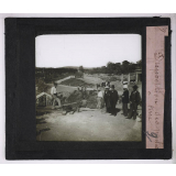 Les Câbles de télégraphie sous-marine. Disposition des poulies à terre.