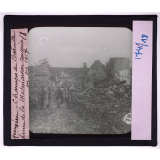 Guerre 1914-1918. Champs de bataille. Ferme de la Malmaison conquise en oct. 1917.