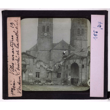 Villes martyres. Verdun. L'évêché et la cathédrale.