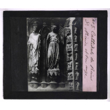La Cathédrale de Reims. St Nicaise et son ange.