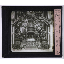 Saint-Pierre de Rome. La chaire de Saint-Pierre.