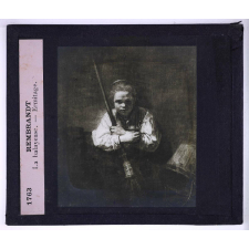Rembrandt. La balayeuse. Ermitage.