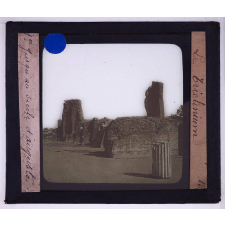 Les Ruines de la Rome antique jusqu'au siècle d'Auguste. Le Triclinium.