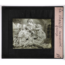 Le Dessin au Musée du Louvre : Ecole française. La charité romaine. Greuze.