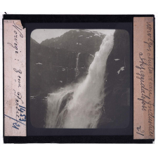 Norvège, chutes d'eau, industries. Skjeggedalsfoss.