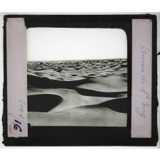 L'Action du vent. Dunes de l'Erg.