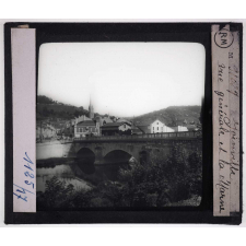 Champagne. Joinville, vue générale et la Marne.