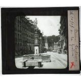 Suisse, les villes. Berne : Fontaine de la Justice.