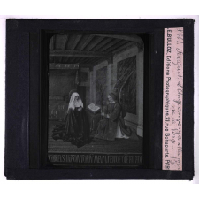Les Miniatures de Jean Fouquet au musée de Chantilly. L'Ange annonçant la mort de la Vierge.