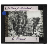 Le Vivarais. Le Bois de Païolives. Le cirque.