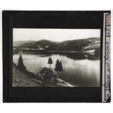 Baden. Titisee mit Feldberg.