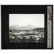 Les Alpes. Chambery vue générale et le Nivale.
