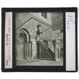 Le Caire et Alexandrie. Le Caire. Intérieur de la mosquée du Sultan Hassan.