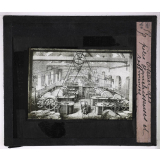 Industrie du papier. Atelier des piles blanchisseuses et raffineuses.