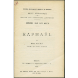 Raphaël. Notices sur les vues.