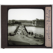 URSS. Petrograd (Léningrad). Pont du Palais d'Hiver.