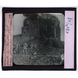 Guerre 1914-1918. Champs de bataille. Bataille des Flandres 1917. Ancien observatoire allemand conquis.