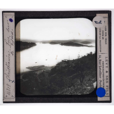 Norvège. Christiania. Vue sur le Fjord.