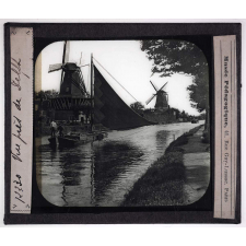 Hollande. Vue près de Delft.