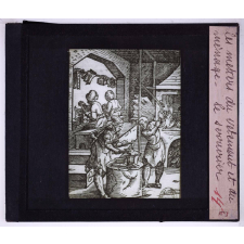 Métiers et Artisans. Les métiers du vêtement et du ménage - le serrurier.