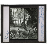Cambodge exploration Fournereau. Embarquement des sculptures.