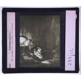 Rembrandt. Le ménage du menuisier. Louvre.