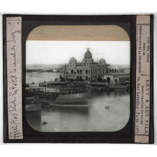 Egypte. Port Saïd. Le Port et le canal de Suez.