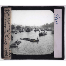 La Hollande. Amsterdam, l'Amstel.