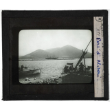 Les Iles égéennes. Le port d'Aliveri.
