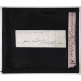 Honoré de Balzac (1799-1850). Signatures de Balzac et Barbier.