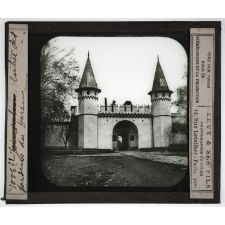 Constantinople et le Bosphore. Entrée des jardins du Harem.