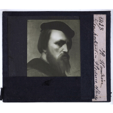 Le Second Empire. II - Sciences industrie lettres beaux arts. M. Hamkin. Son portrait. Florence, Offices.