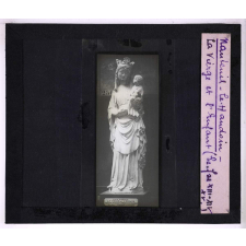La Sculpture française des 13e, 14e et 15e siècles. Nanteuil-le-Haudoin. la Vierge et l'Enfant.