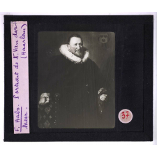 Musée de Haarlem (II). F. Hals. Portrait de N. Van der Meer.