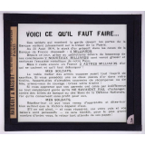 Les Civils pendant la guerre. Voici ce qu'il faut faire...
