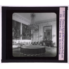 Le Château de Compiègne. Salon du Conseil des Ministres.