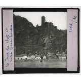 Les Bords du Rhin. La Tour du chat et Saint Goarshausen.
