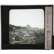 Amérique du Sud. Aqueduc de Rio de Janeiro.