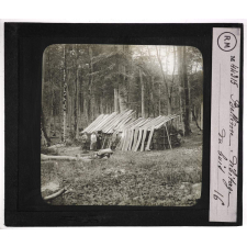 Perche. Bellême. Débitage du bois.