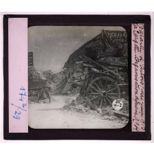 Guerre 1914-1918. Champs de bataille. Bataille d'Artois (mai-juin 1915). La Targette, organisation défensive.