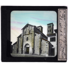 Nord de l'Italie. Côme et Église de St Abonde.