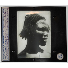 Cameroun, Voyages de Lhote. Type de femme Kirdi race très primitive et sauvage.